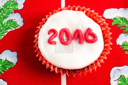 Photo for Happy New Year 2016 On Cake - Royalty Free Image