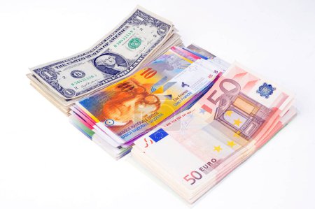 Téléchargez les photos : Dollar, franc, euro, Europe, Suisse, Etats-Unis - en image libre de droit