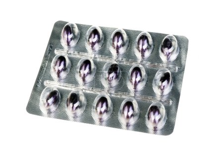 Foto de Envases de pastillas y cápsulas de medicamentos - Imagen libre de derechos