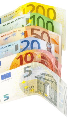 Photo for European banknotes, Euro currency from Europe, Euros. - Royalty Free Image