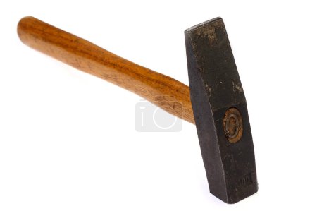 Photo for Metal sledge hammer isolated on white background - Royalty Free Image