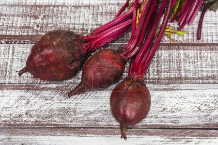 Photo for Beetroots on the wooden board - Royalty Free Image