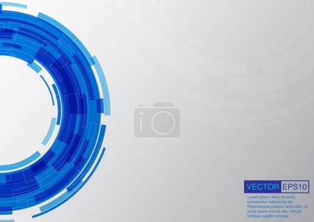Téléchargez les photos : Fond bleu abstrait. EPS10 vecteur. Utilisez pour la bannière, dépliant, papier peint, site Web, modèle, affiche et autre conception. - en image libre de droit
