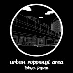 Circle Icon line Urban Roppongi Area. vector illustration