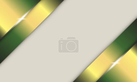 Illustration for Bronze glossy metallic with shiny stripes on background. Elegant design for your website. - Royalty Free Image