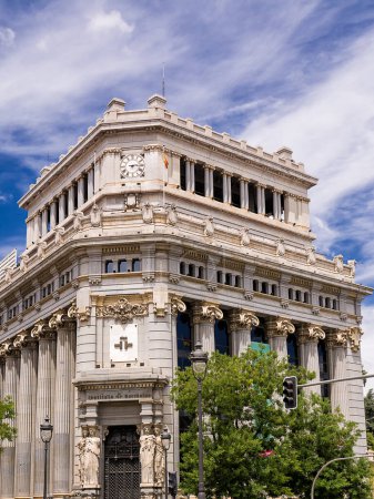 Téléchargez les photos : Madrid, Spain - June 20, 2022: Madrid headquarters of the Cervantes Institute. - en image libre de droit