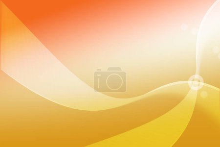 Photo for Abstract background orange and yellow gradient line curve composition with bokeh. Design for illustration, presentation, website, banners, wallpapers, business cards, brochures, banners,  graphics. - Royalty Free Image
