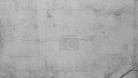 Photo for Old cracked Cement Concrete Background,Dirty Texture Grunge Wall Floor Dark Rough Stone White Gray Black Building Construction Loft Backdrop,Crack Broken Earthquake,Line Street Plaster Paper Empty. - Royalty Free Image