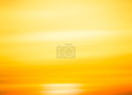 Photo for Blur Sunset Gradient Overlay Pastel Orange Effect Summer Background, Yellow Abstract Sky Sun Light Nature Landscape Happy New Year Backdrop, Gold Sunrise Spring Mockup Template Product Cosmetic. - Royalty Free Image