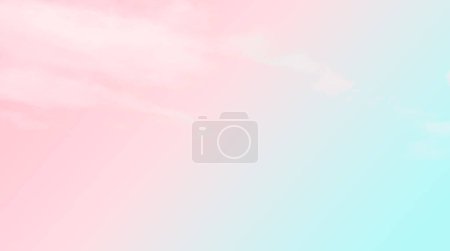 Pastel Sky Gradient Background Green Pink Cloud Beautiful Peach Color Bright Fantasy Minimal Platform Product Beauty Cosmetic Scene Summer Spring Morning Nature Dream Texture Horizon Abstract Two Tone