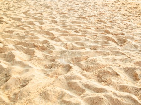 Plage de sable Mer Pile Contexte Texture Désert d'été Océan Nature Objet Dune tas Tropical Sable Scène Côte Île Terre Surface Vague, Maquette Vacances Voyage.