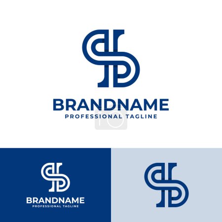 Letters QB Monogram Logo, Suitable for business with QB or BQ initials