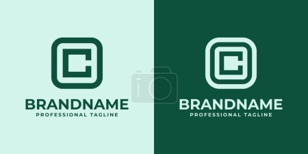 Modern Initials OC Logo, suitable for business with OC or CO initials