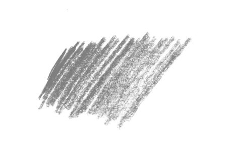Scribble of grey pencil stripes