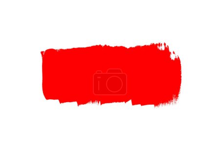 Photo for Red color - Dirty stroke with copy space - Royalty Free Image