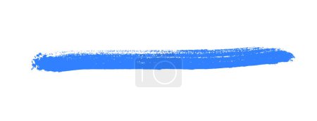 Pincelada con color azul - Banner pintado
