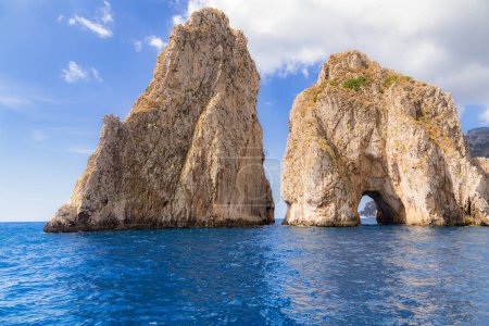 Photo for Capri Island, Italy, Europe. Amazing day with beatiful collors. - Royalty Free Image
