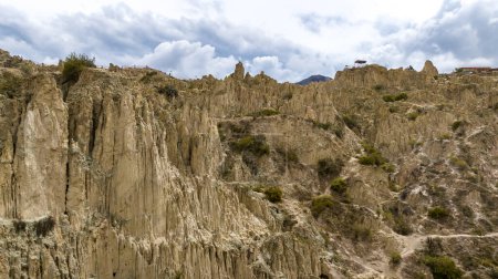 Photo for La Paz, Valle de la Luna scenic rock formations. Bolivia. - Royalty Free Image