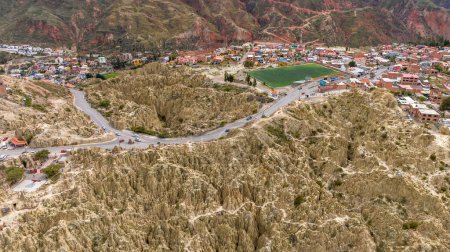 La Paz, Valle de la Luna scenic rock formations. Bolivia. South America.