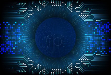 Illustration for Circuit board technology background - Royalty Free Image
