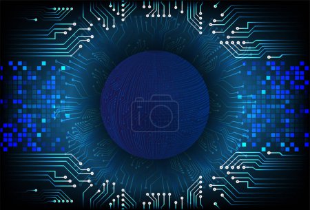 Illustration for Abstract circuit board technology concept background - Royalty Free Image