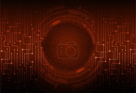 Illustration for Abstract Technology background for computer graphic website internet and business - Royalty Free Image