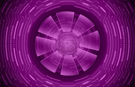 Illustration for Abstract background with a futuristic background - Royalty Free Image
