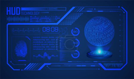 Photo for Cyber circuit future technology concept background - Royalty Free Image