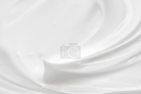 Téléchargez les photos : White lotion beauty skincare cream texture cosmetic product background - en image libre de droit