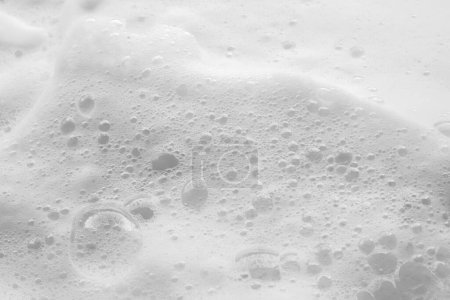 Foto de Fondo de textura de burbujas de espuma de jabón blanco abstracto - Imagen libre de derechos