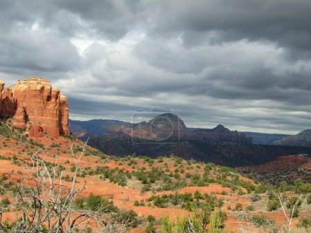 Photo for Stormy Sedona scenic view - Royalty Free Image