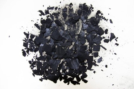 Photo for Coal isolated on white background - Royalty Free Image