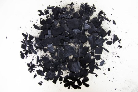 Photo for Coal isolated on white background - Royalty Free Image