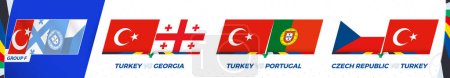 Turkey football team games in group F of International football tournament 2024.