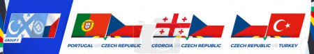 Czech Republic football team games in group F of International football tournament 2024.