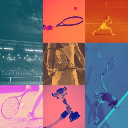 Téléchargez les photos : Concept de sport, compétition, championnat, événement en direct et tournoi - en image libre de droit
