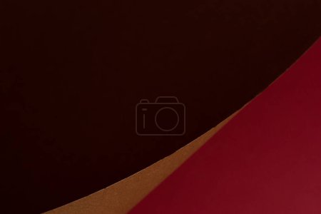 Téléchargez les photos : Fond abstrait courbé brun et rouge - en image libre de droit