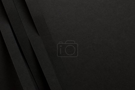 Téléchargez les photos : Fond noir avec des rayures noires - en image libre de droit