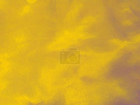 Téléchargez les photos : Modèle abstrait de tissu jaune orange flou pour arrière-plan ou illustration, Produit graphique design publicitaire, Élégant horizontal, fond dégradé - en image libre de droit