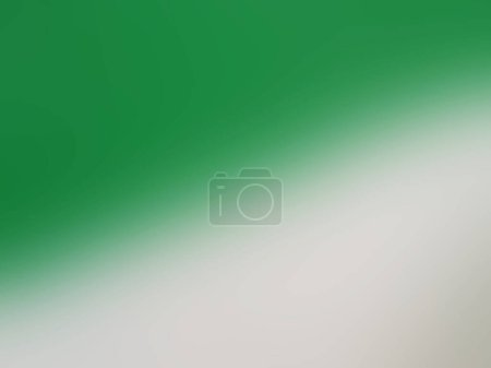 Foto de Vista superior, fondo de textura pintada de color verde blanco borroso abstracto para diseño gráfico.Papel pintado, ilustración, tarjeta, fondo de gradiente - Imagen libre de derechos