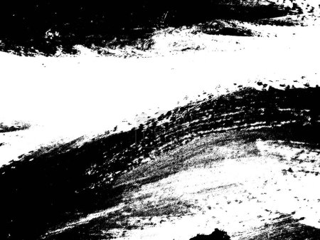 Foto de Vista superior, fondo abstracto de pintura de color blanco y negro sobre la textura del papel para el diseño en blanco para texto. Idea o folleto de fondo web, ilustración, espacio de copia, color degradado - Imagen libre de derechos