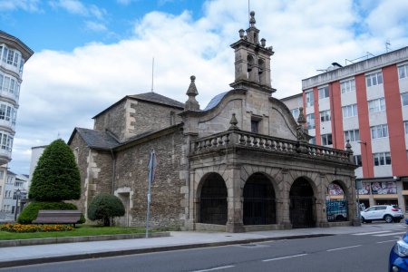 Foto de Lugo, Galicia, España - 09 de junio de 2023. Capilla de San Roque - Imagen libre de derechos
