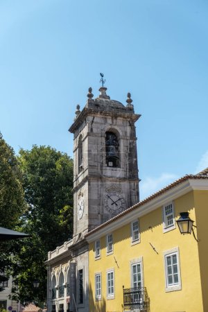 Téléchargez les photos : Sintra, Portugal - 14 septembre 2023. Bâtiment au centre historique de la ville - en image libre de droit