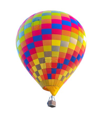 Foto de El globo de aire caliente colorido aislado - Imagen libre de derechos