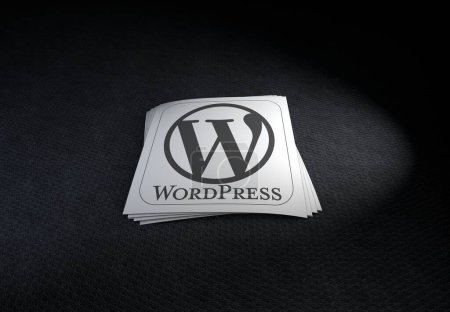 Photo for Wordpress, wordpress background design - Royalty Free Image