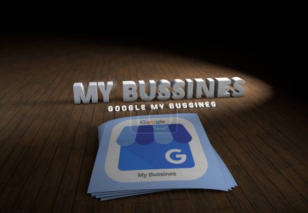 Photo for Google my bussines, Google Background - Royalty Free Image