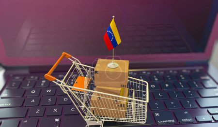 Venezuela, Bolivarische Republik Venezuela, eCommerce Image - Hintergrundthema