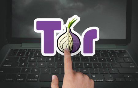 Téléchargez les photos : Tor project, social media background - en image libre de droit