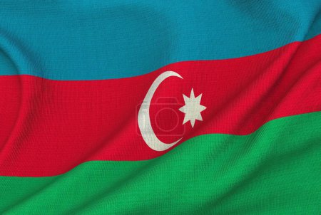 Téléchargez les photos : Azerbaïdjan Drapeau, agitant le drapeau de l'Azerbaïdjan - en image libre de droit