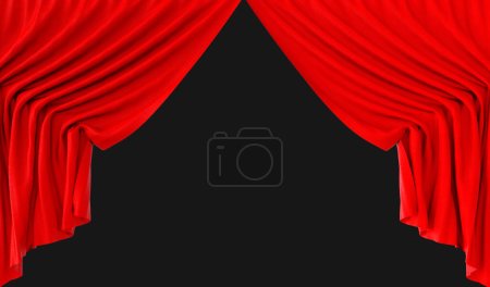 Theater Curtain - Red Curtain